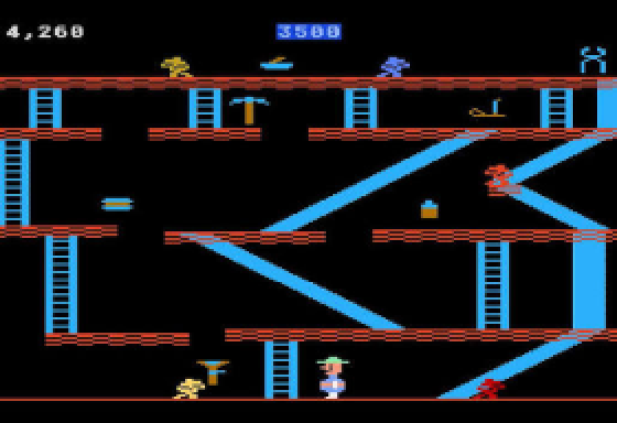 Miner 2049er running on an Apple II